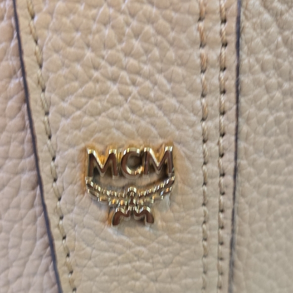 MCM Tan Satchel Bag - Picture 2 of 15